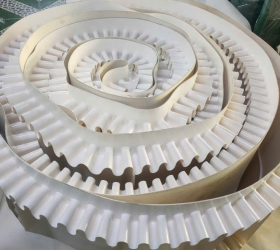 Dây băng tải PVC trắng