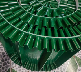 Dây băng tải pvc xanh