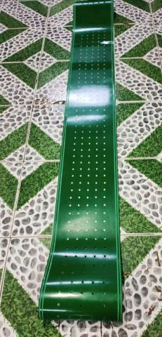 băng tải pvc xanh đục lổ Kim Ngân Thịnh